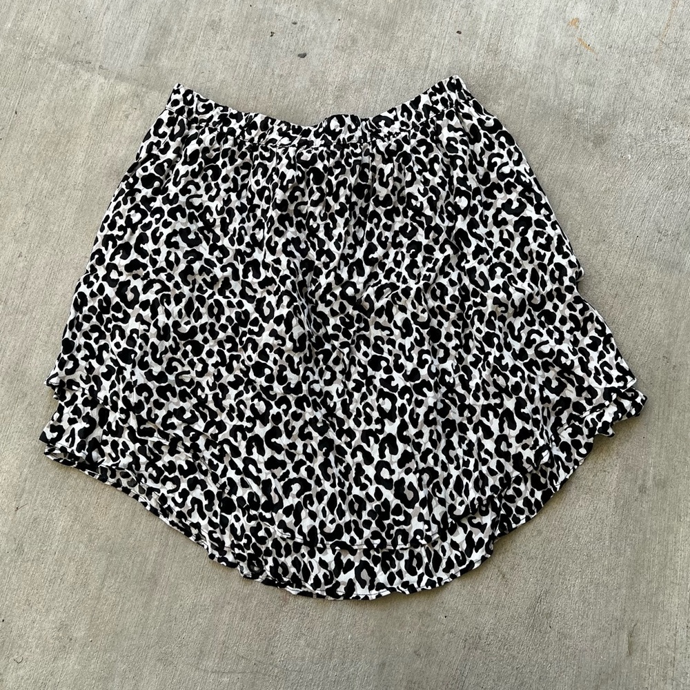 Banana Republic Cheetah Print Skirt S